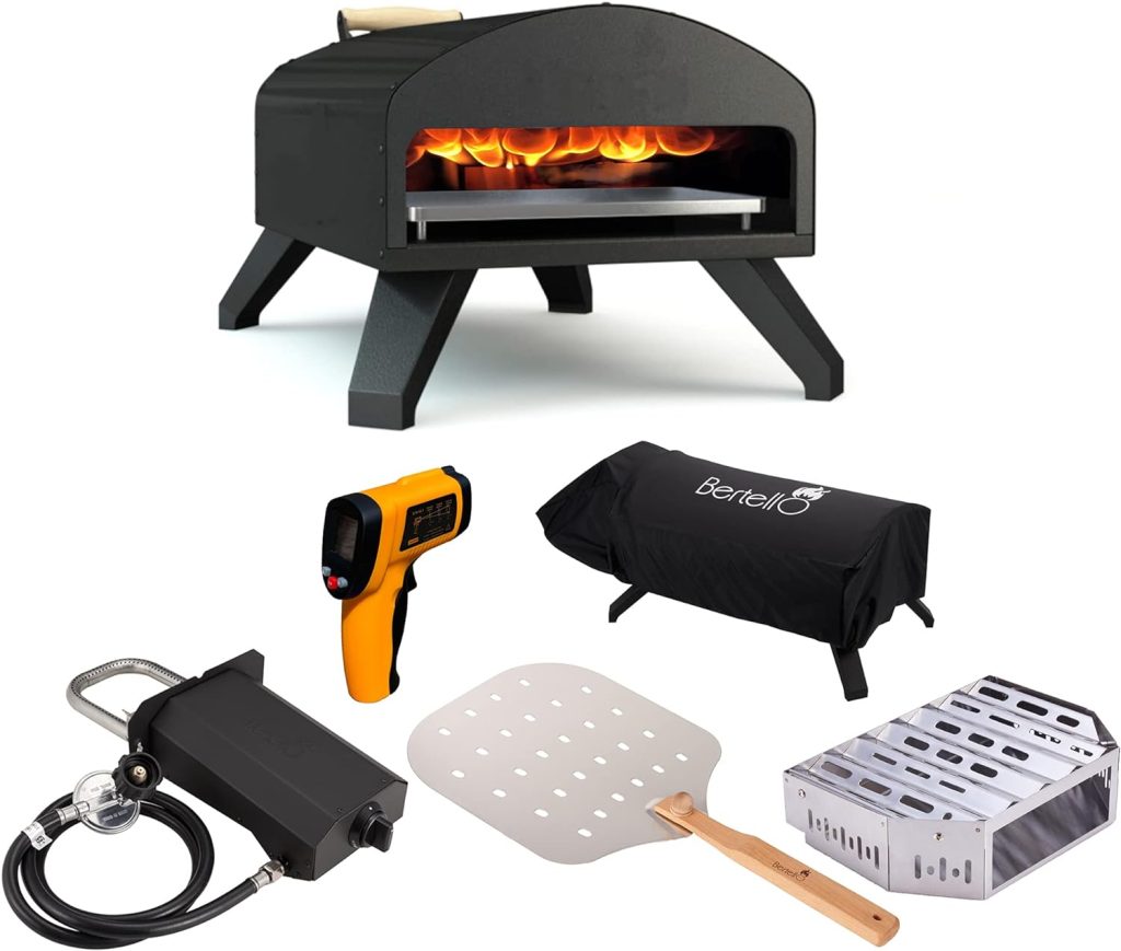 Bertello Outdoor Gas and Wood Pizza Oven