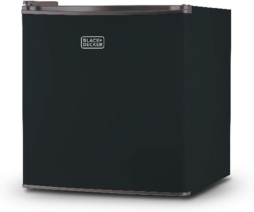 black+decker black mini fridge