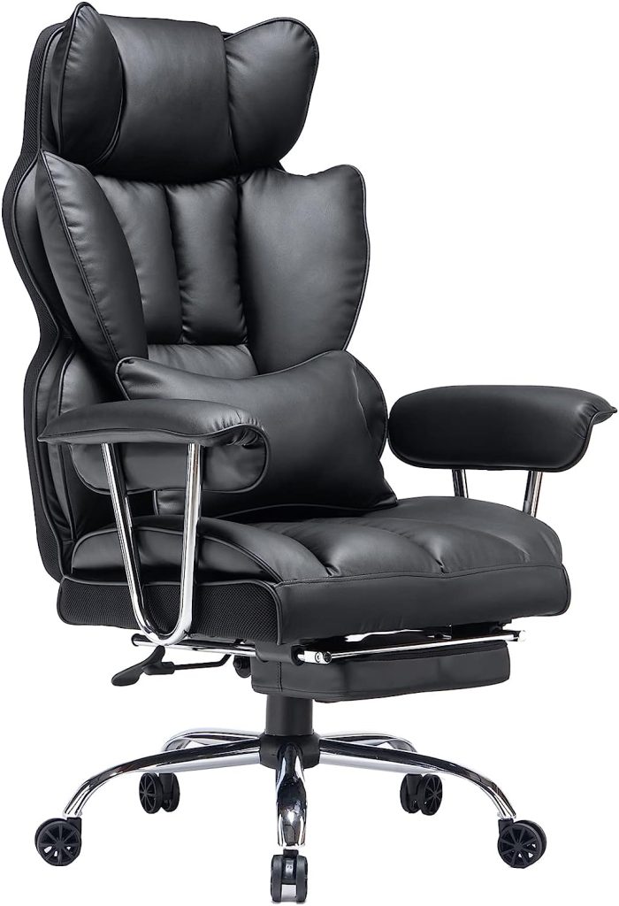 Efomao Desk Leather Office Chair