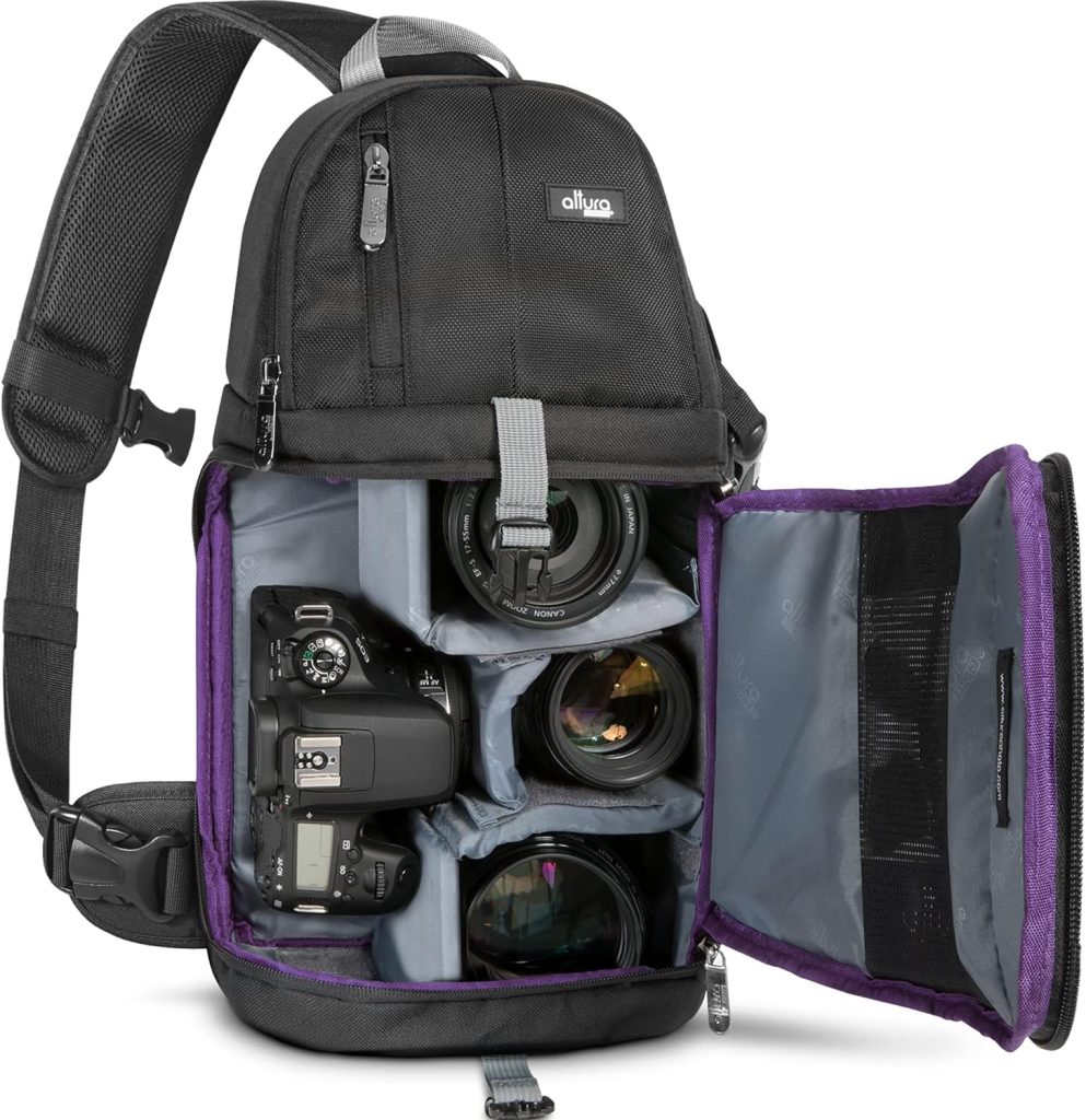 altura photo camera sling bag dslr camera bag