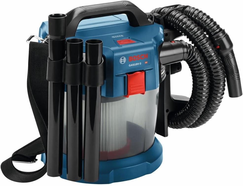 bosch gas18v 3n 18v 1.6 gallon vacuum bare tool