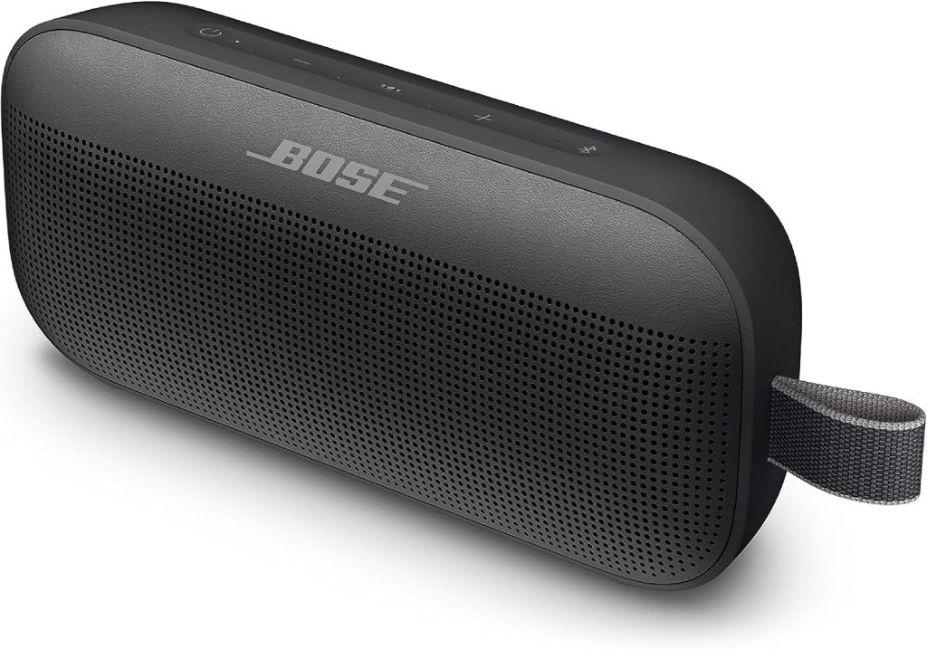 bose soundlink flex portable speaker with microphone