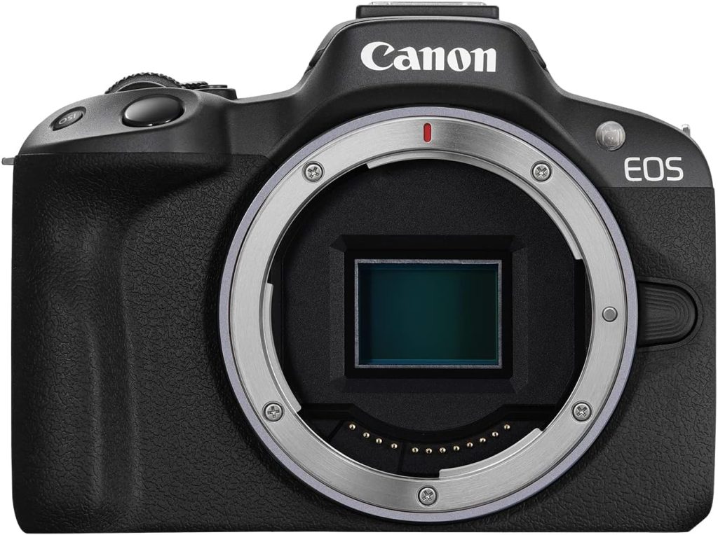 canon eos r50 mirrorless vlogging camera