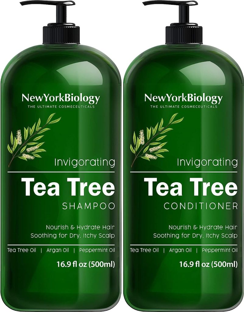 new york biology tea tree shampoo and conditioner