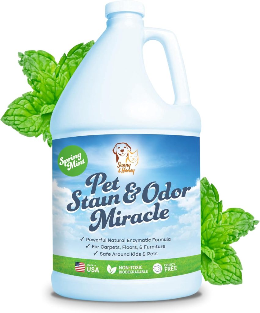 pet stain & odor remover enzyme cleaner