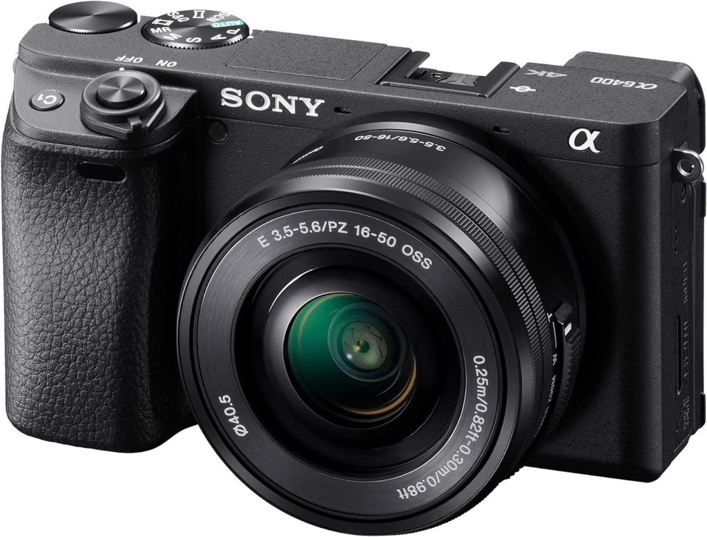 sony alpha a6400 mirrorless camera