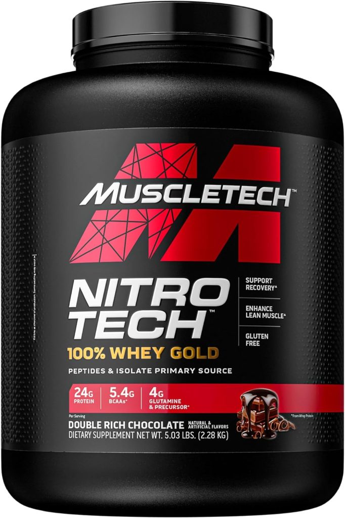 Whey Protein Powder MuscleTech Nitro-Tech Whey Gold Protein