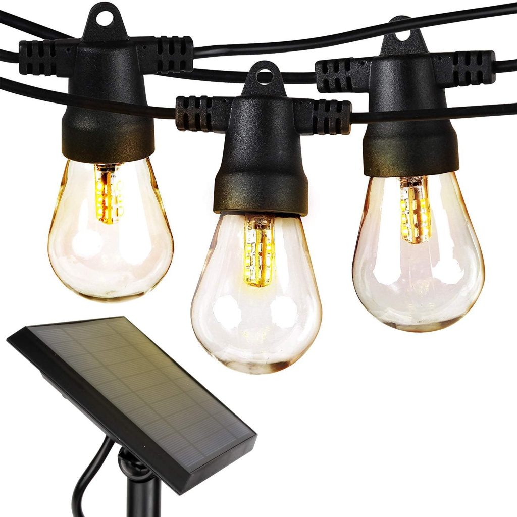 brightech ambience pro solar powered outdoor string lights