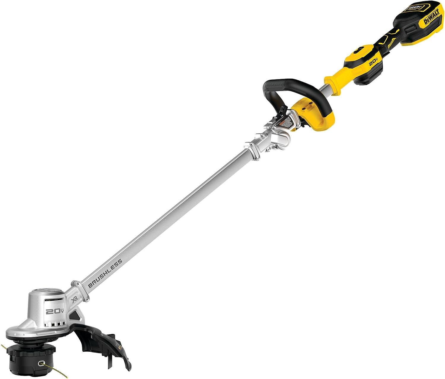 dewalt 20v max string trimmer, battery powered, 14 inch