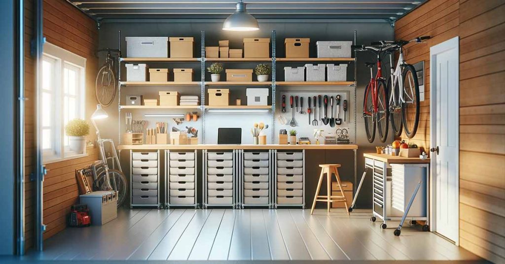 how to organize your garage, choosing products