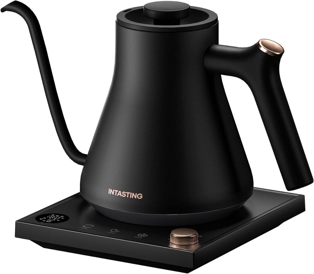 intasting electric kettles, gooseneck