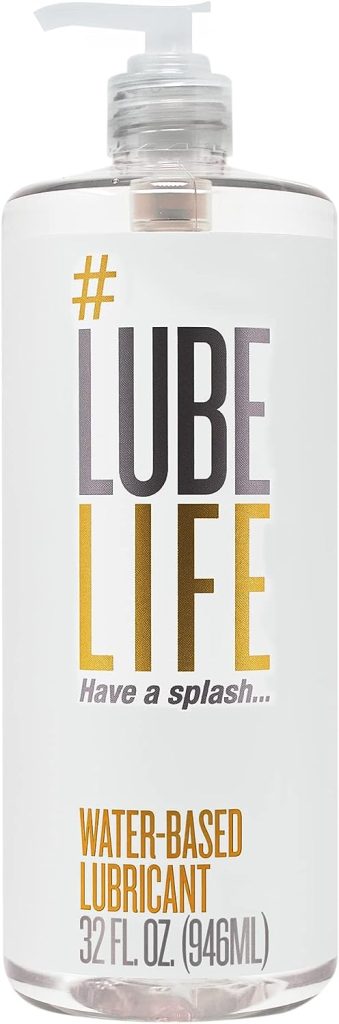 lube life water based sexual lubricant