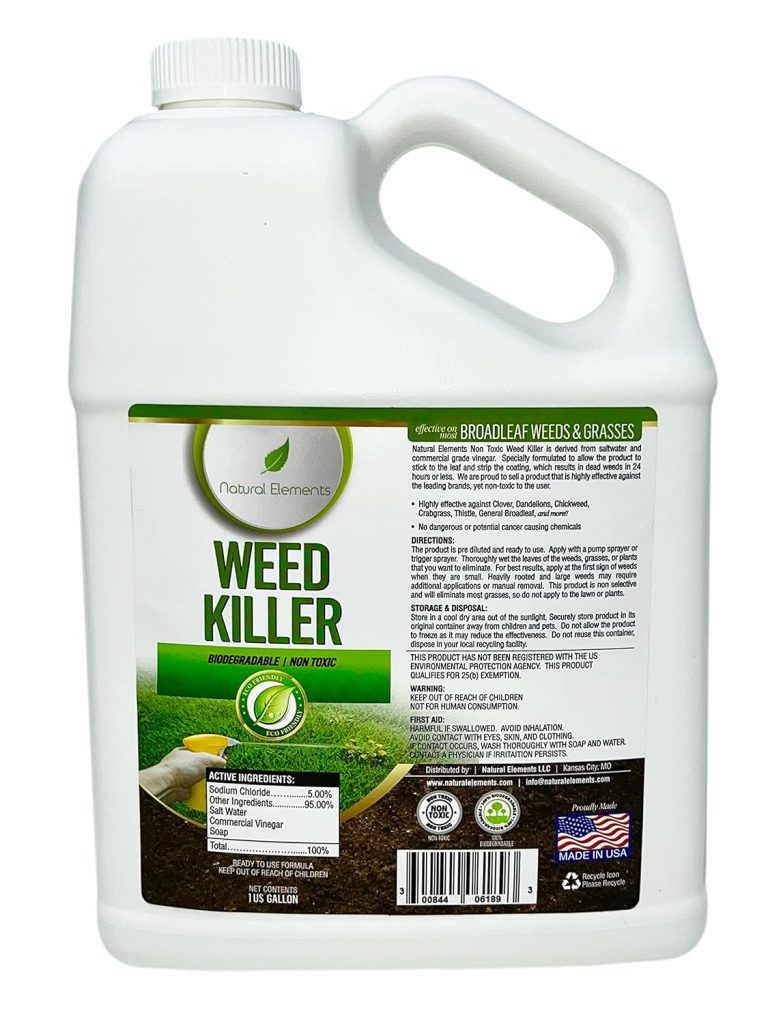 natural elements weed killer