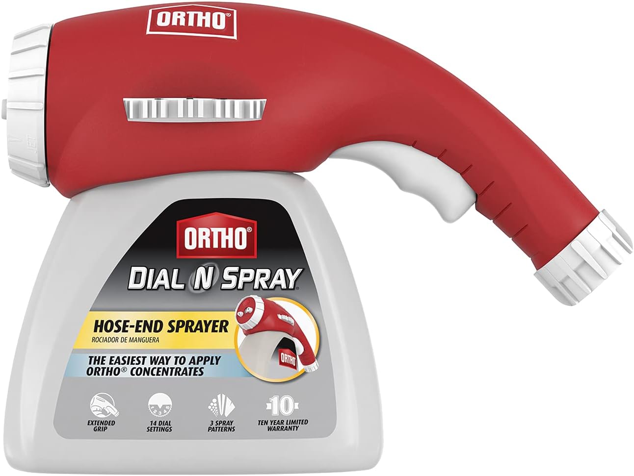 ortho dial n spray hose end sprayer weed, insect killer, fertilizer