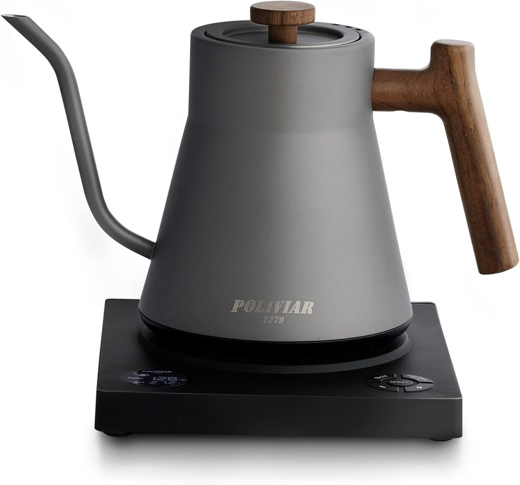 poliviar electric gooseneck kettle