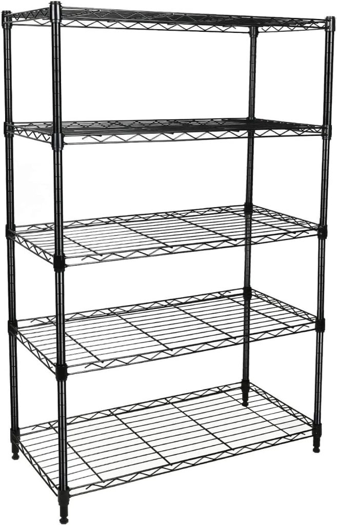 simple deluxe heavy duty 5 shelf