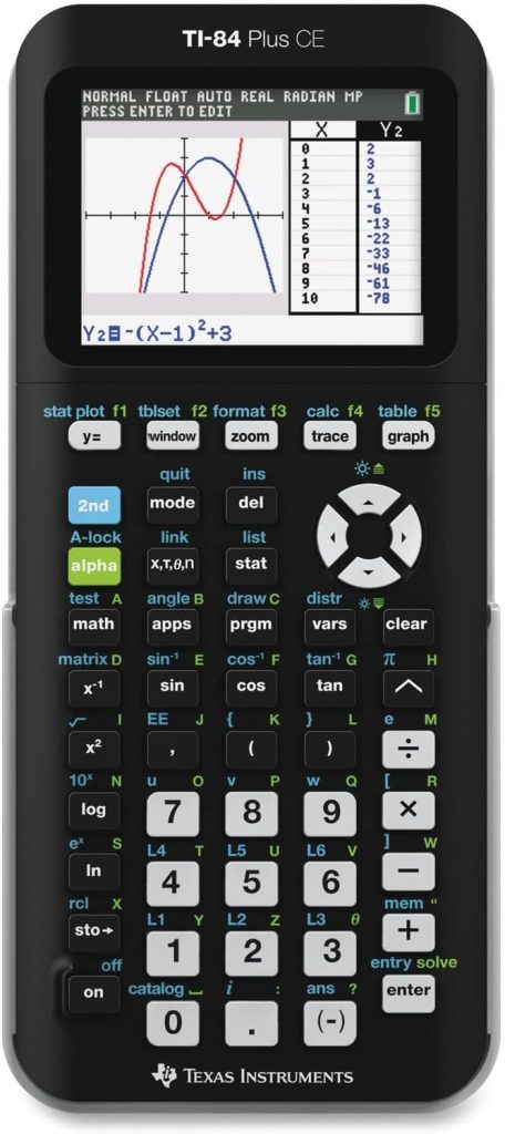 texas instruments ti 84 plus ce color graphing calculator