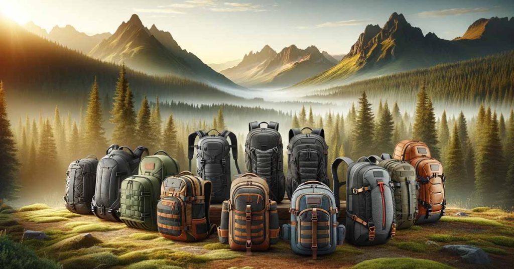 types of mens backpacks