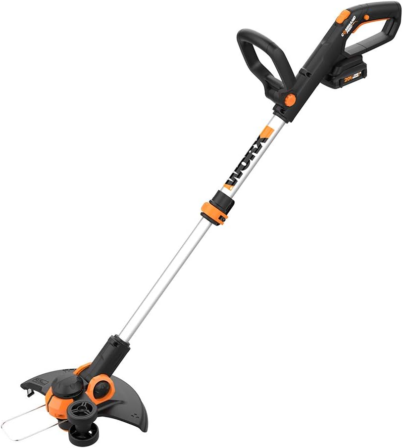 worx gt3.0 20v powershare 12 inch edger & weed trimmer