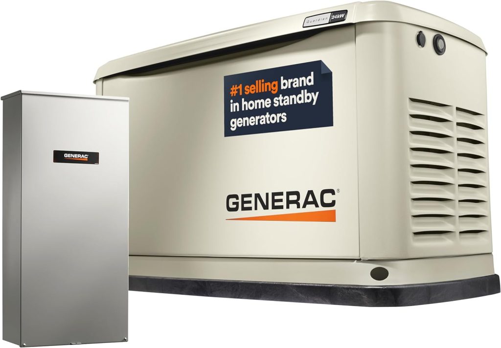 generac 7210 24kw air cooled guardian series home standby generator